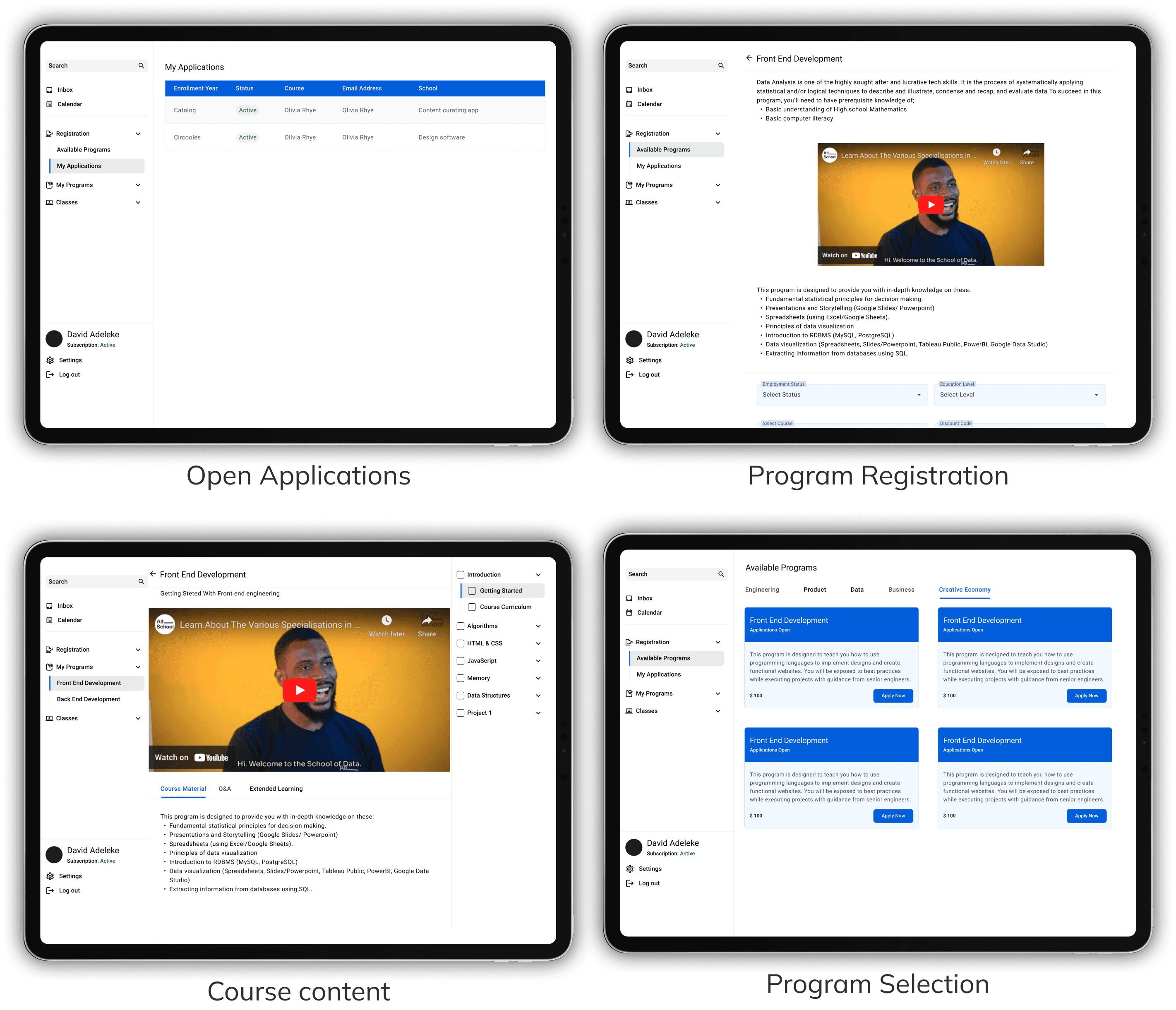 All-in-One Student Portal